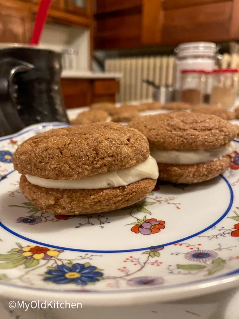 Best Soft Ginger Cookies with Honey Cream Cheese Filling–3 Different Ways!